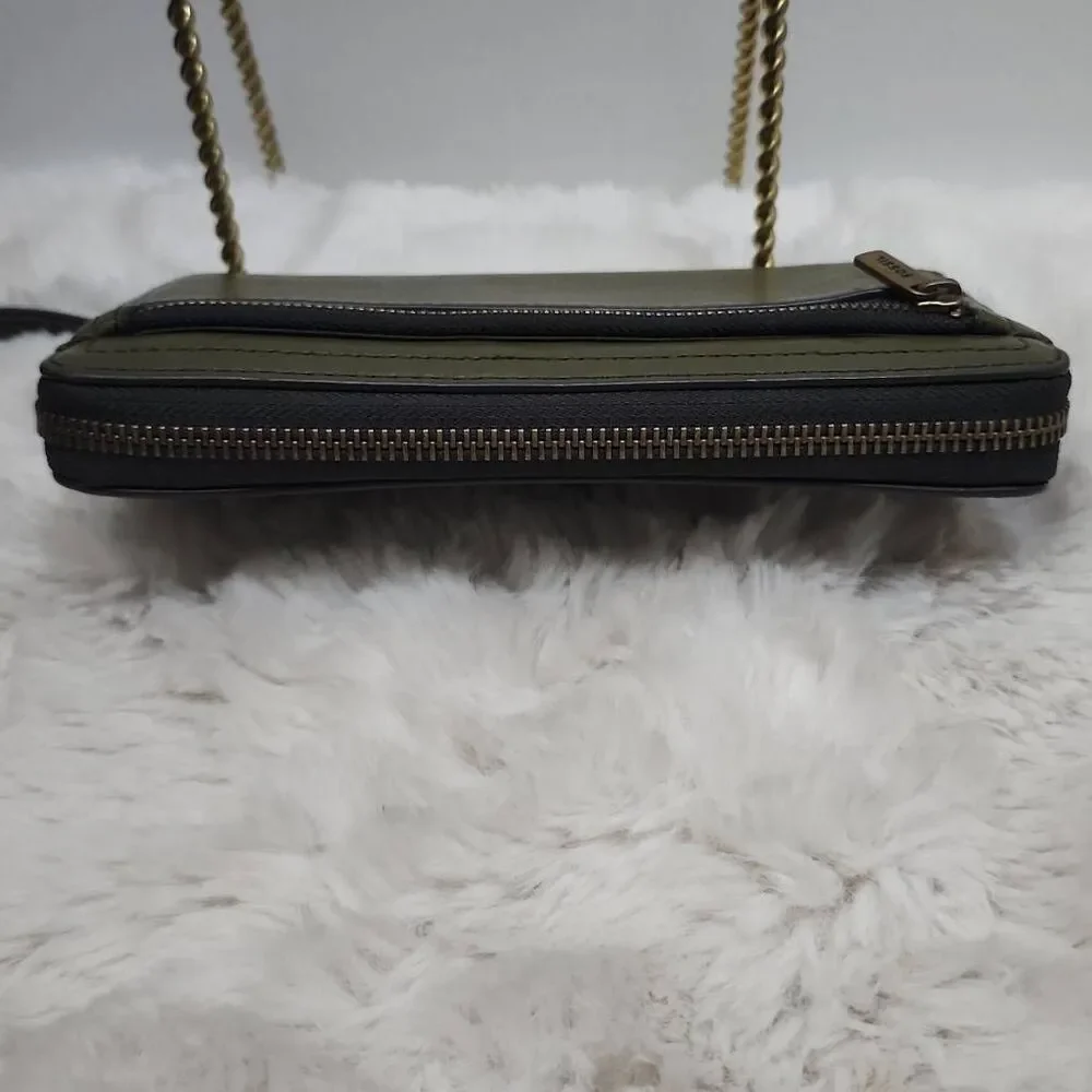Fossil Logan RFID Zip Around Clutch Wallet